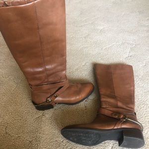 Franco Sarto Leather Riding boots